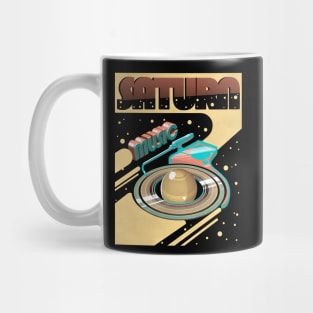 Saturn Music Mug